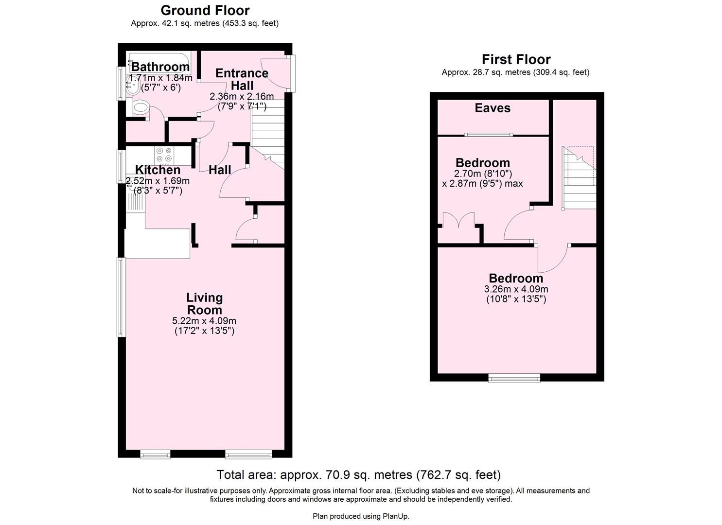 58, Peel Close, York floorplan