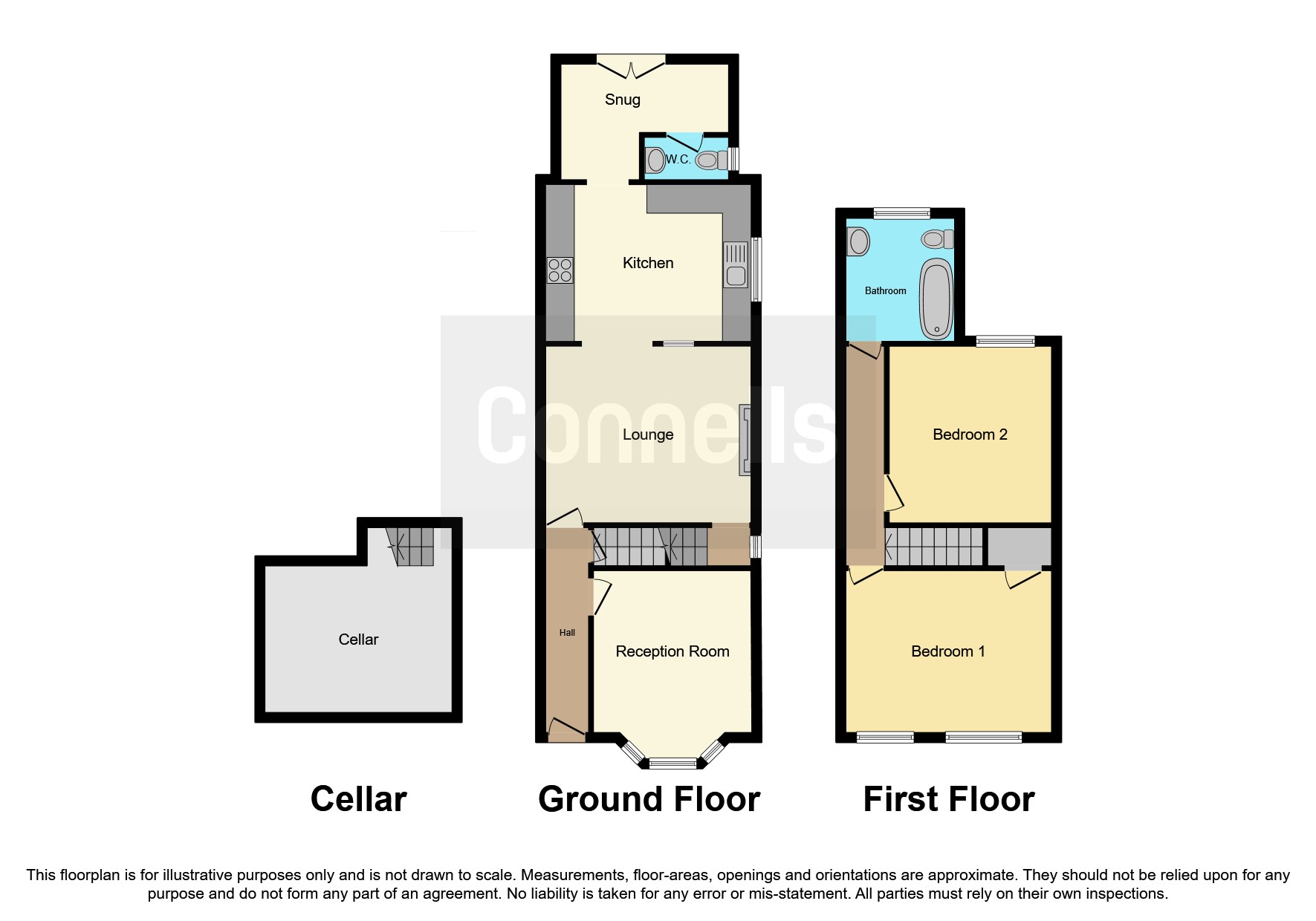 Greenheath Road, Hednesford, Cannock WS12, 2 bedroom end terrace house