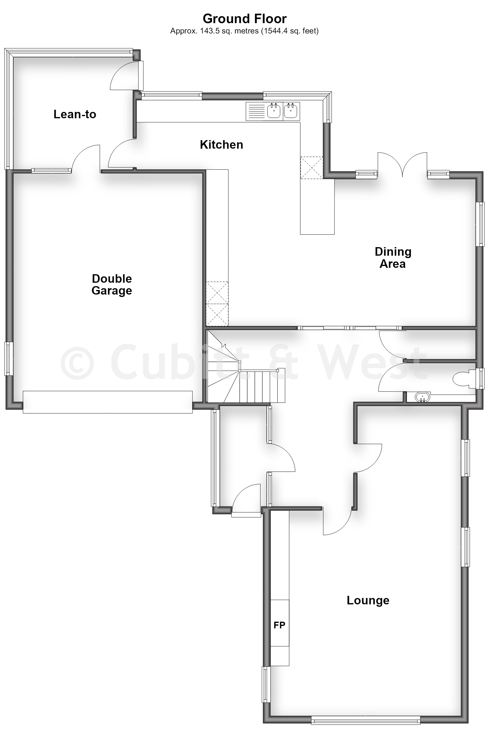 30A, Brighton Road, Purley floorplan
