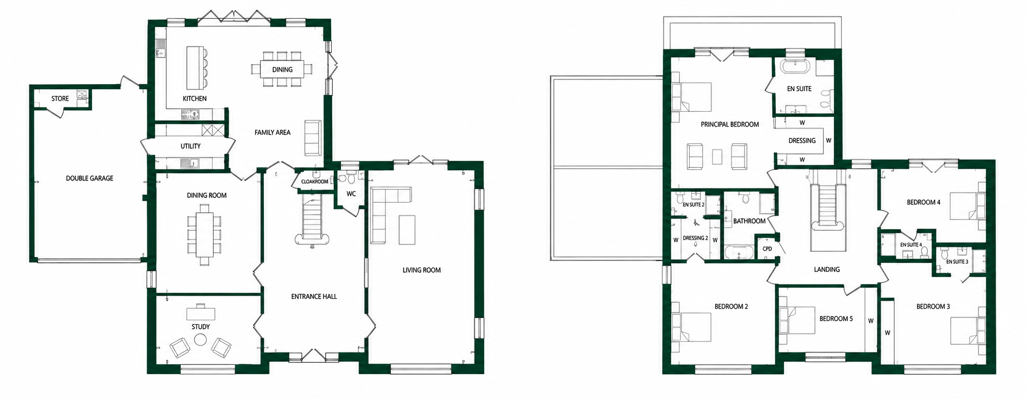 The Sherwoods, Brentwood floorplan