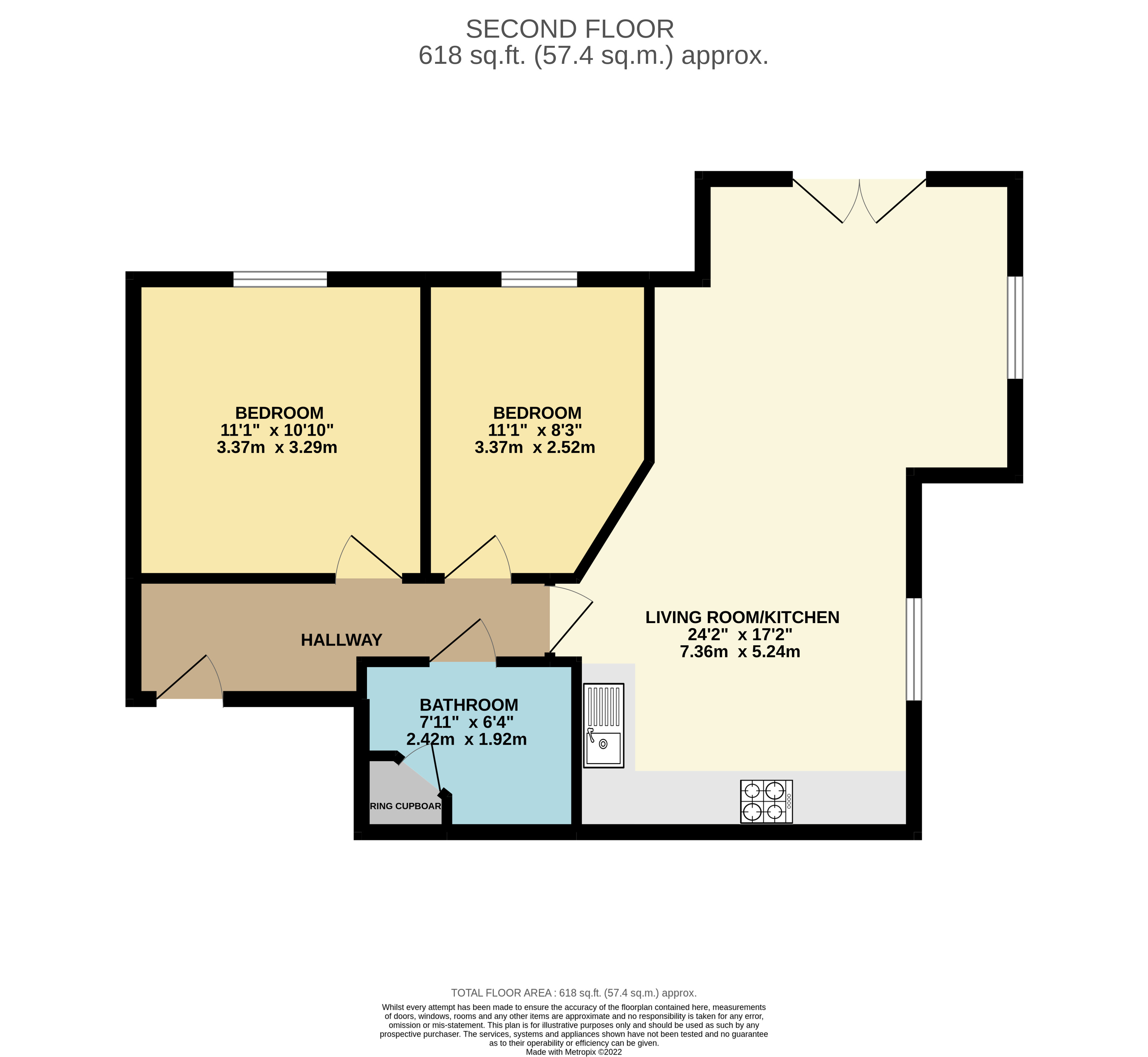 34, Ambleside, Purfleet-on-thames floorplan