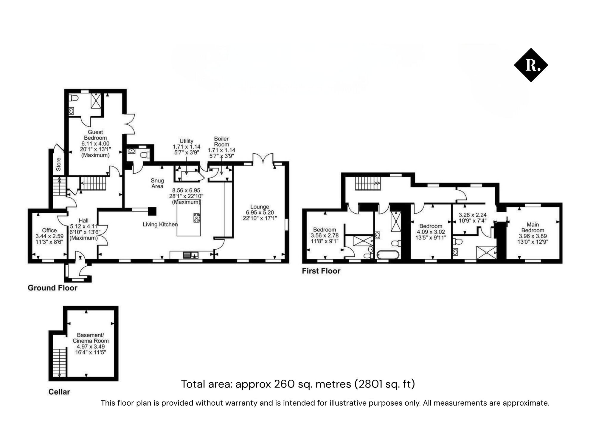The Old Butchers Arms, Main Road, Sheffield floorplan