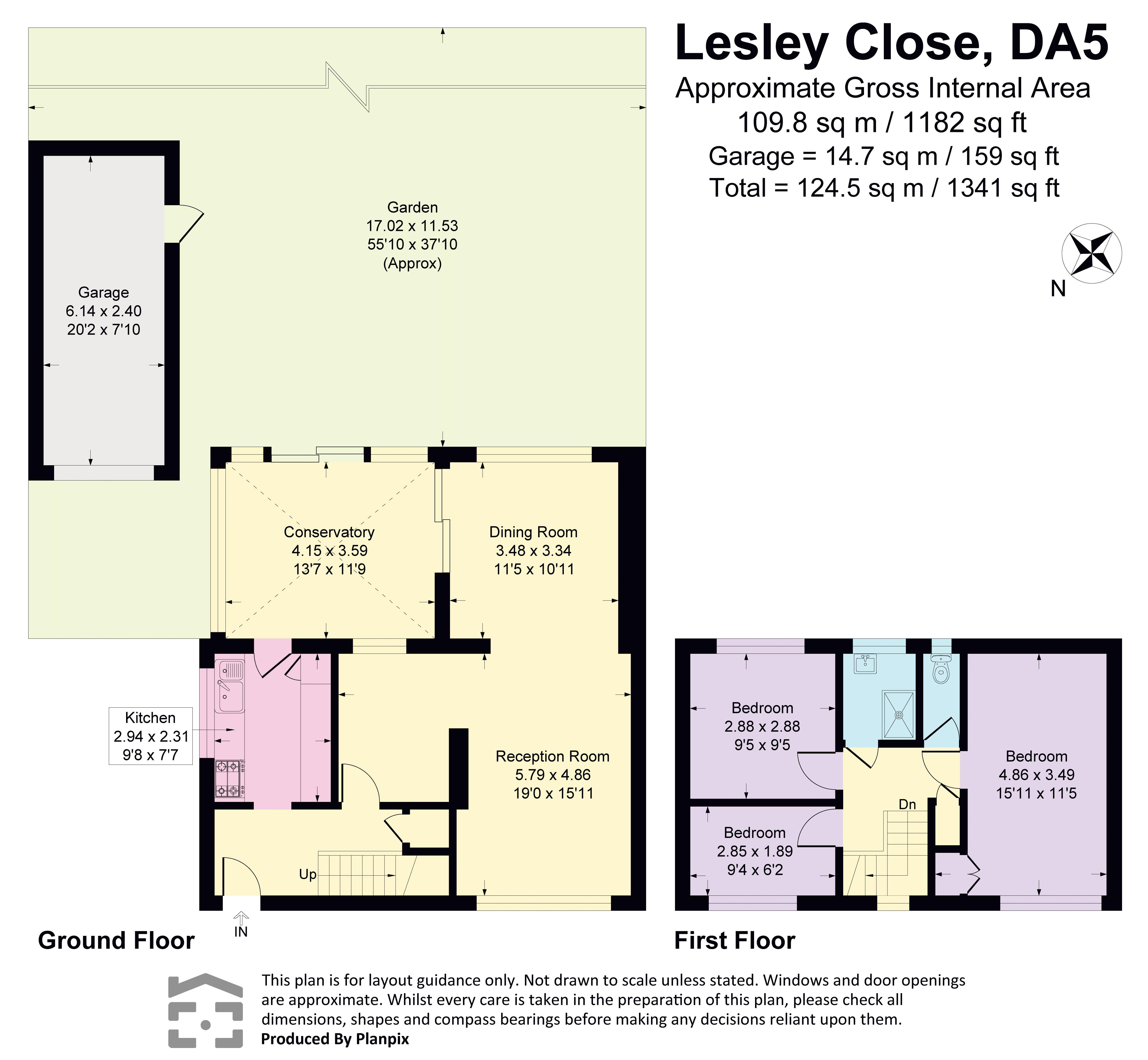 Lesley Close, Bexley floorplan