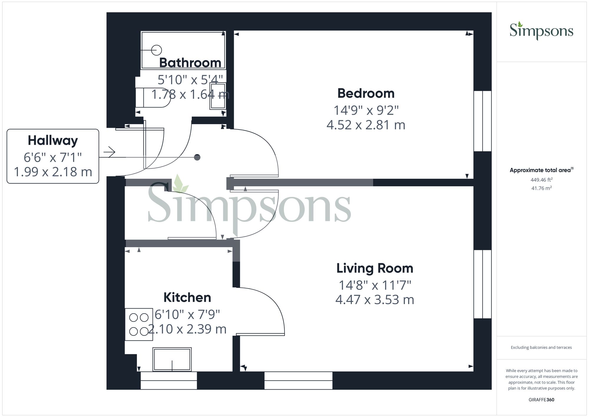 Flat 11, Fleur De Lis, Abingdon floorplan