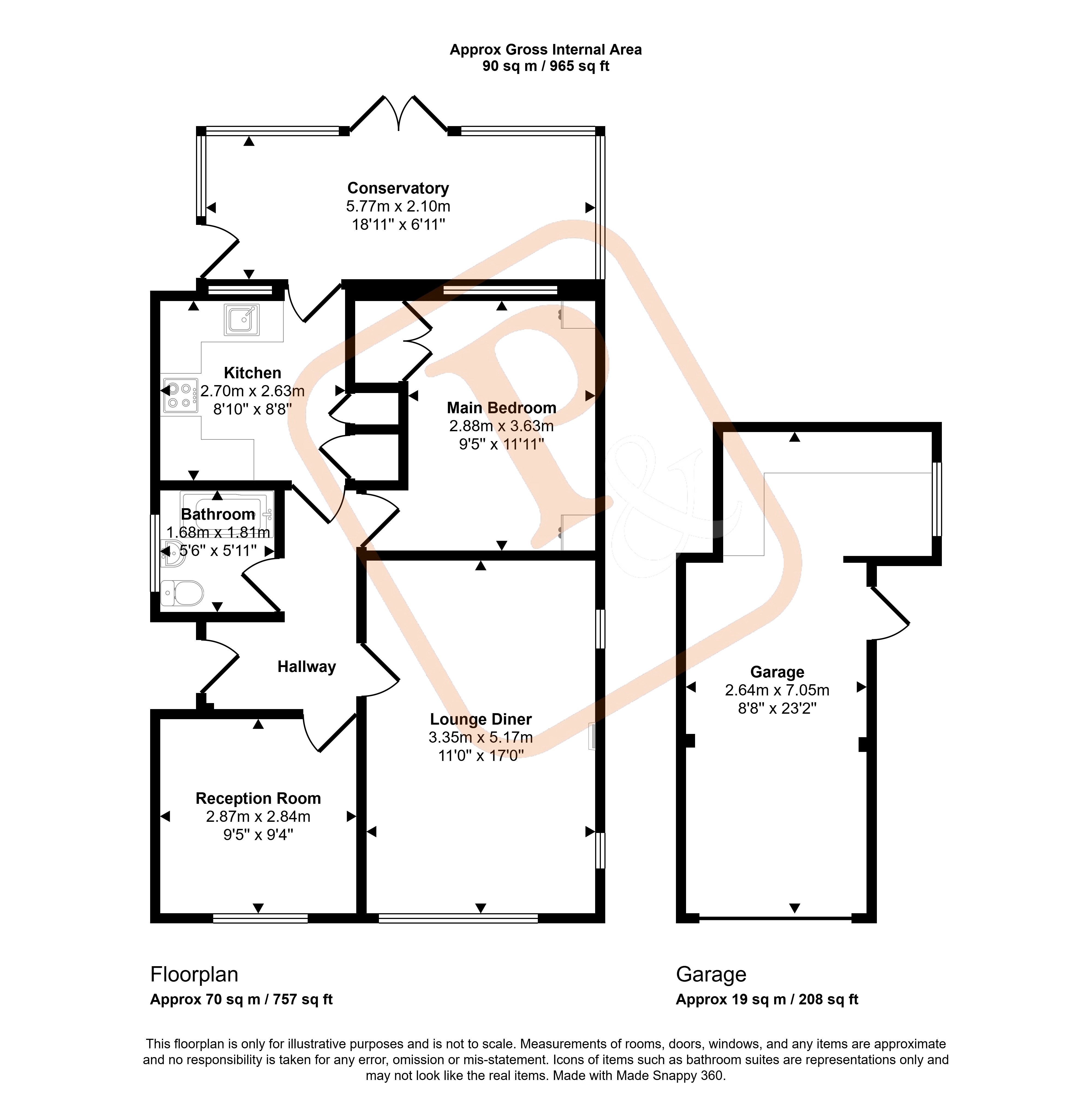17, Proctor Way, Colchester floorplan