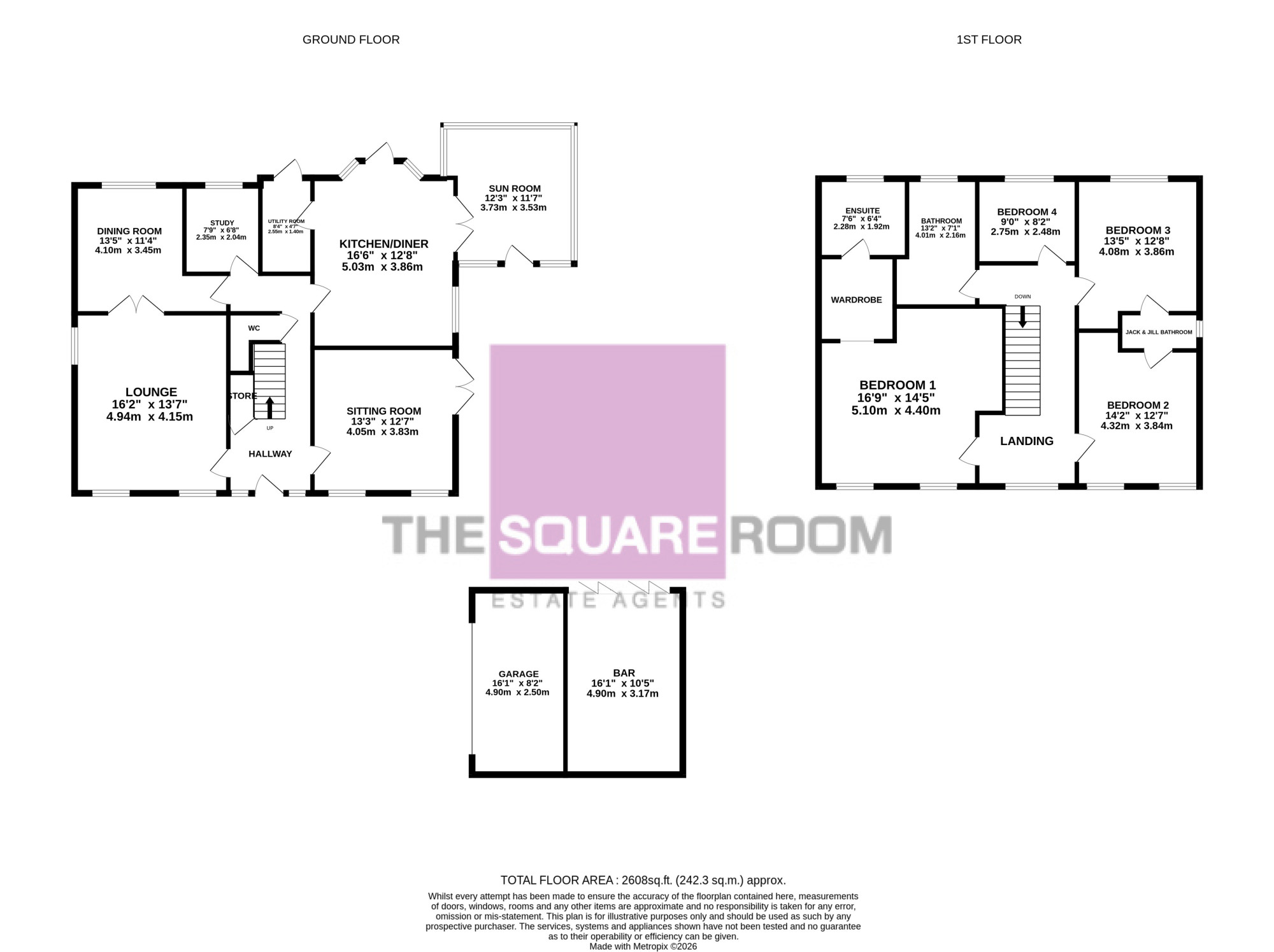 36a Elder House, Helmsdale Road, South Shore floorplan