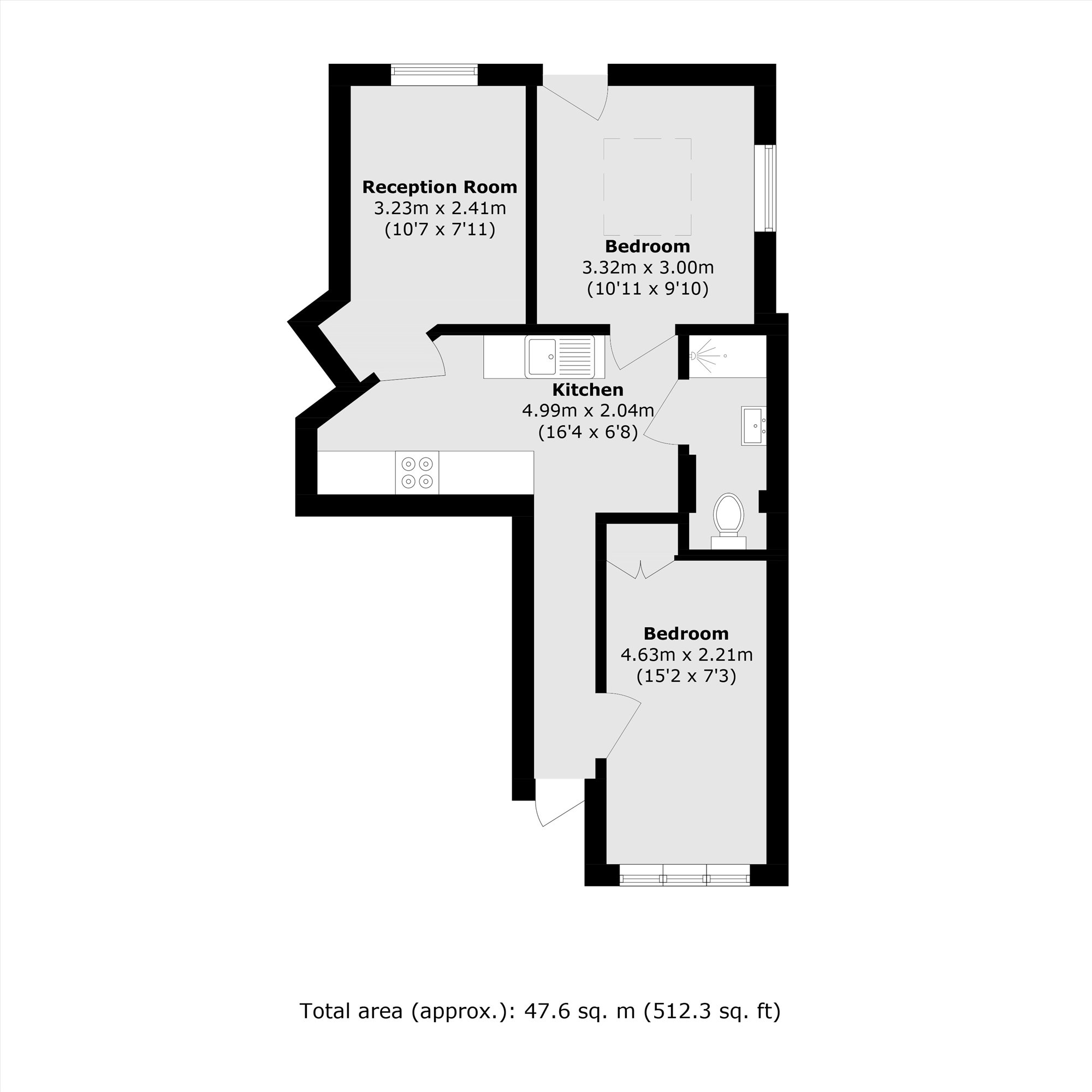 11, Holt Road, Wembley floorplan