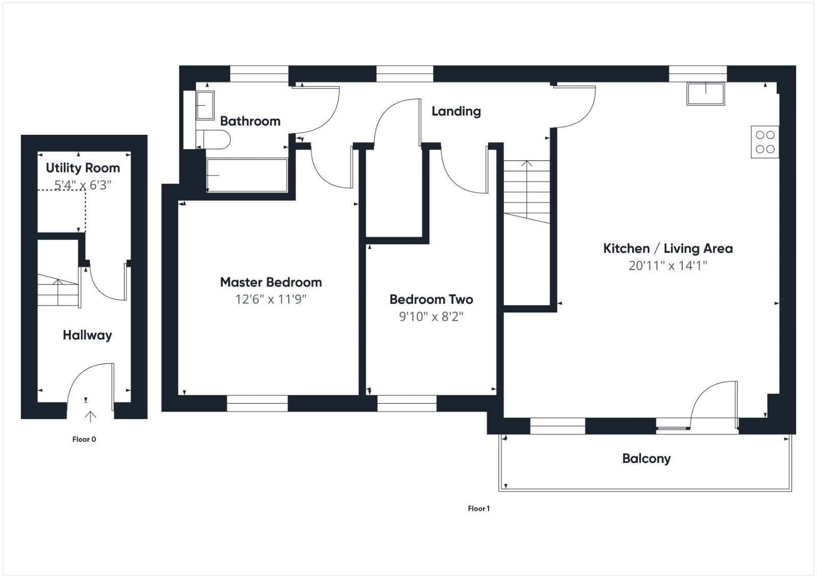 1, Ontario Road, Farnborough floorplan