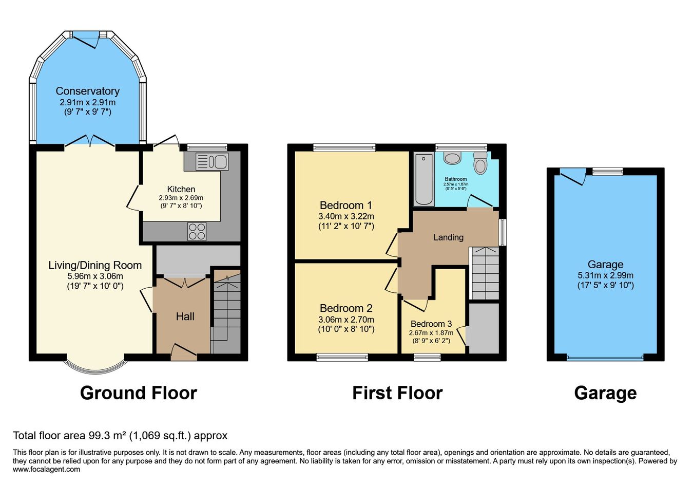 50, Rowan Drive, Newcastle upon Tyne floorplan
