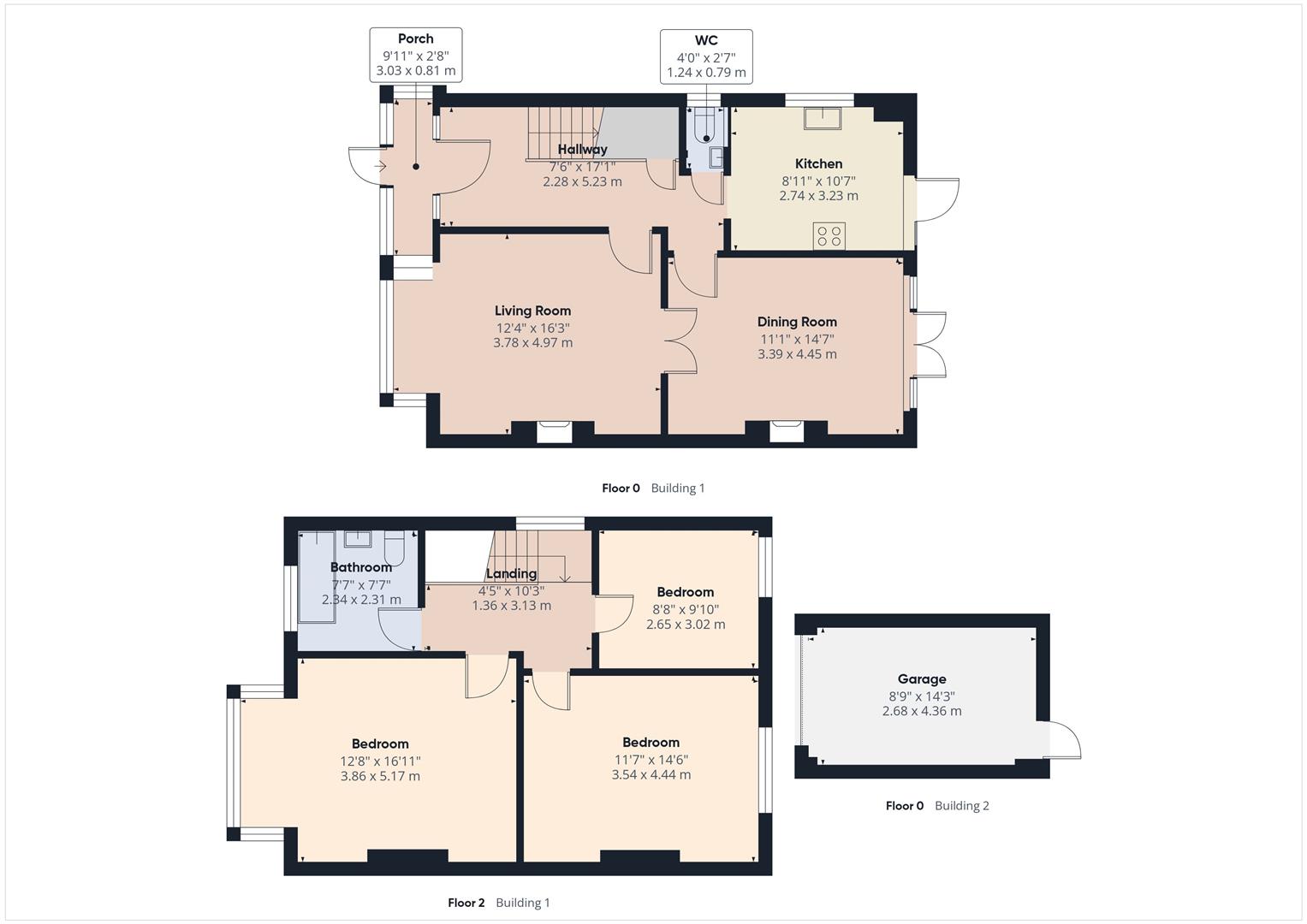 14, St. Georges Road, Wallington floorplan