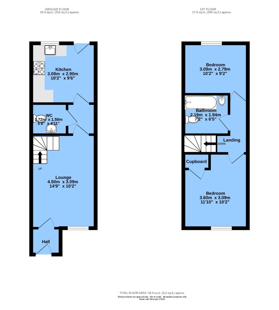 Oakwood Way, Chesterfield floorplan