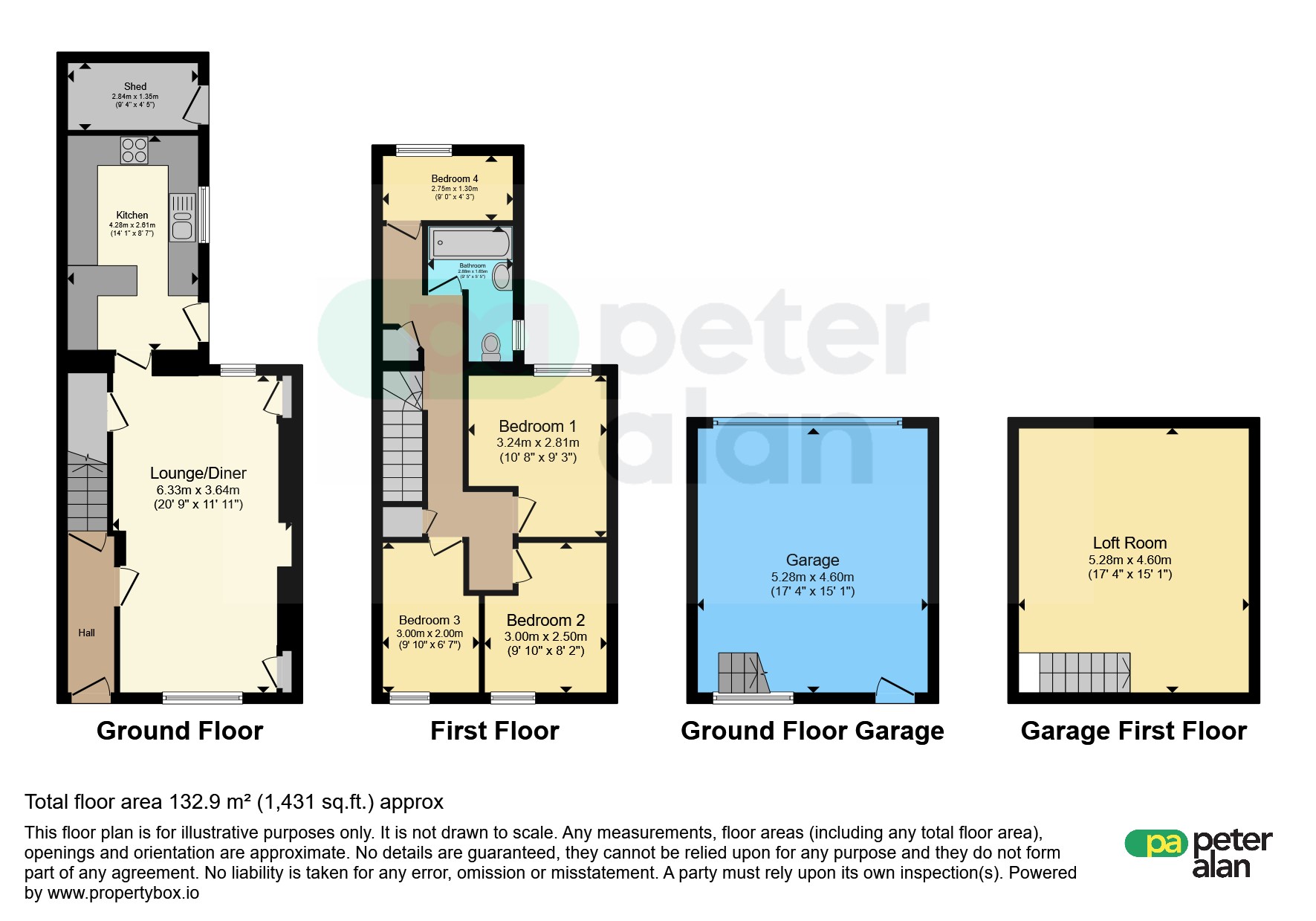 48, Jubilee Road, Aberdare floorplan