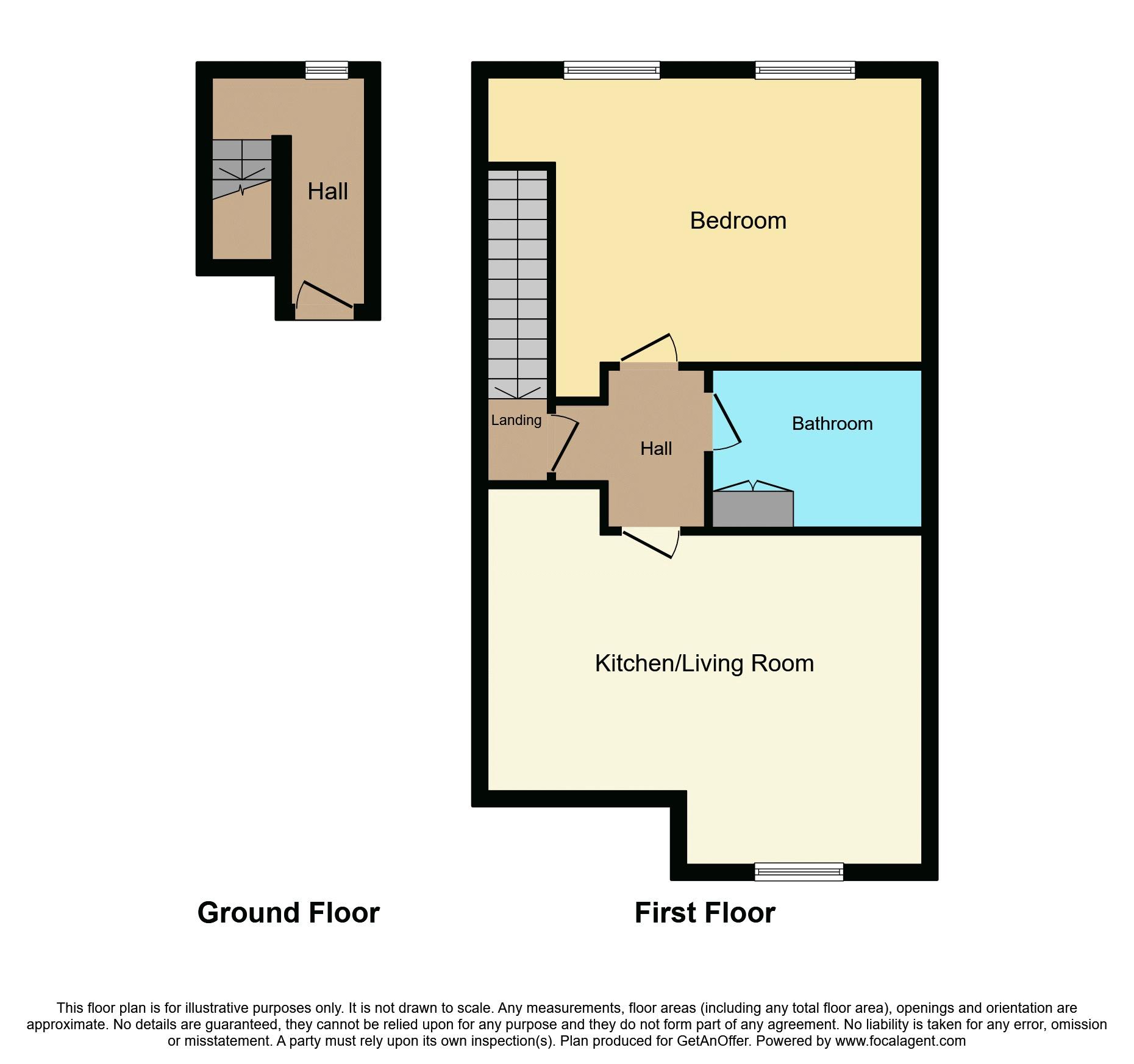 Apartment 3, 214, Blackbird Road, Leicester floorplan