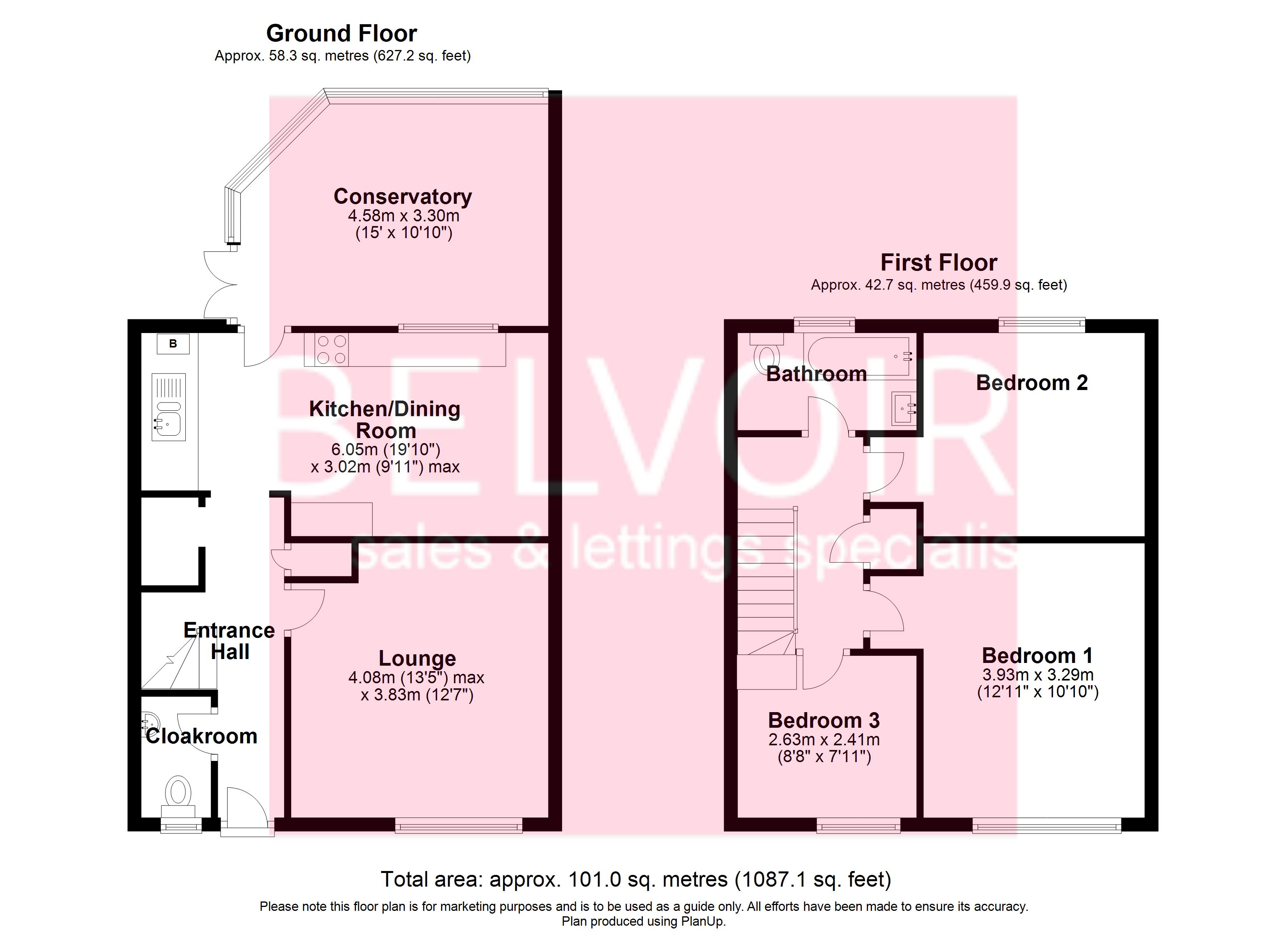 169, George Reddings Way, Cheltenham floorplan