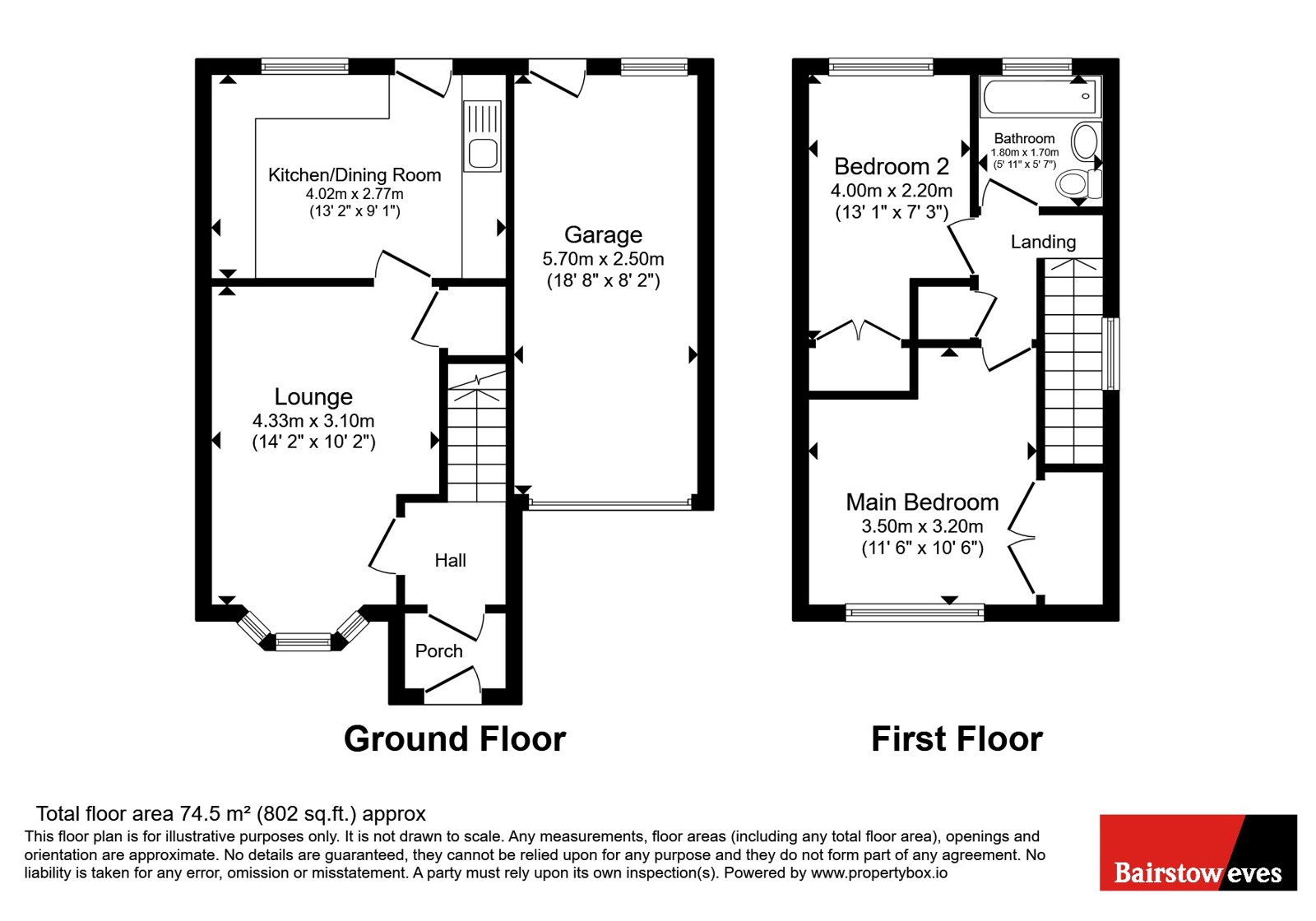 7, Florence Street, Cannock floorplan