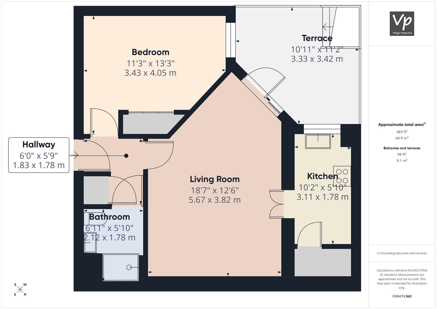 Sheppard Court, Chieveley Close, Reading floorplan