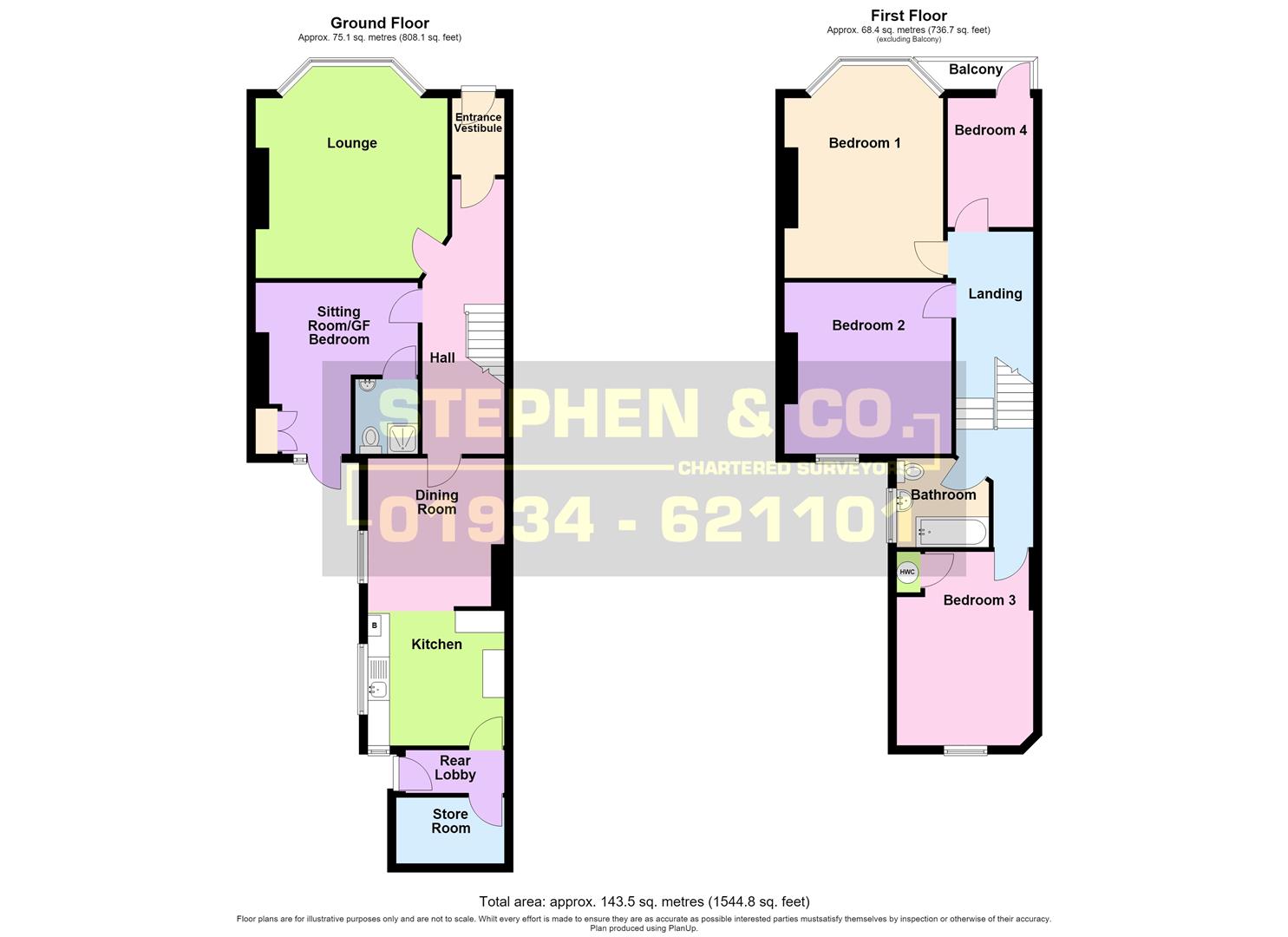 47, Severn Avenue, Weston-Super-Mare floorplan