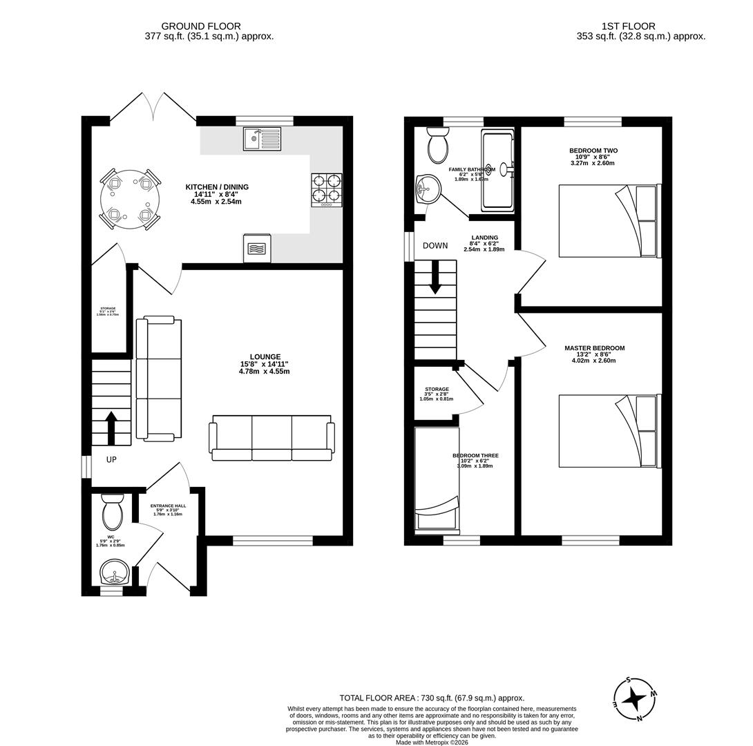 22, Withinlea, Preston floorplan