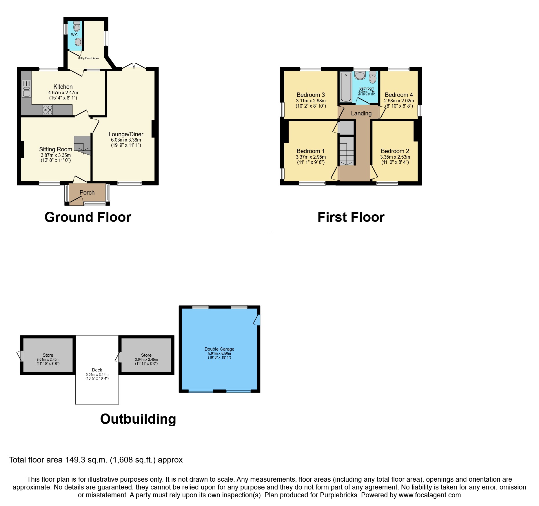 36, Sea View Road, Hayling Island floorplan