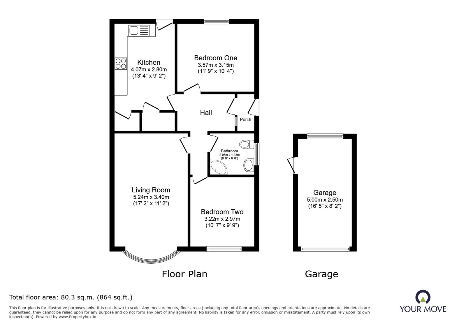 Calver Crescent, Leicester floorplan
