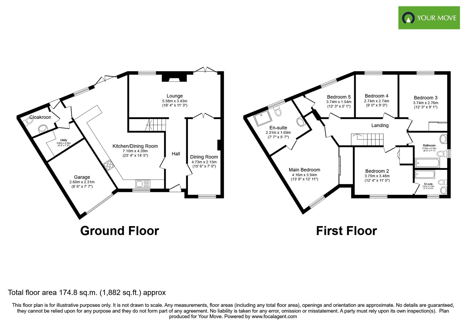 87A,, Henhurst Hill, Staffordshire floorplan