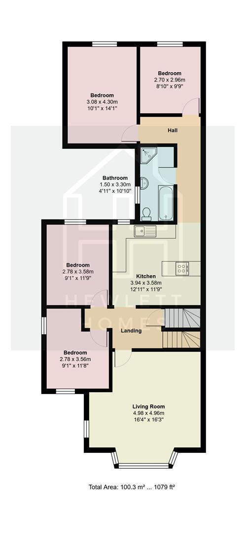 58, Locking Road, Weston-Super-Mare floorplan