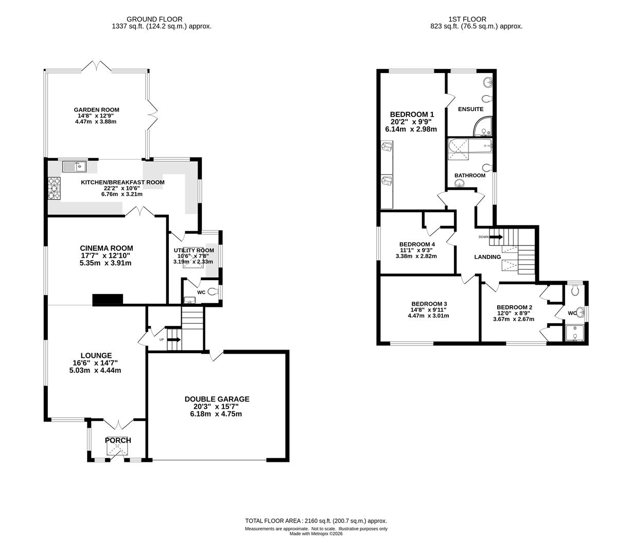 47, Plovers Mead, Brentwood floorplan
