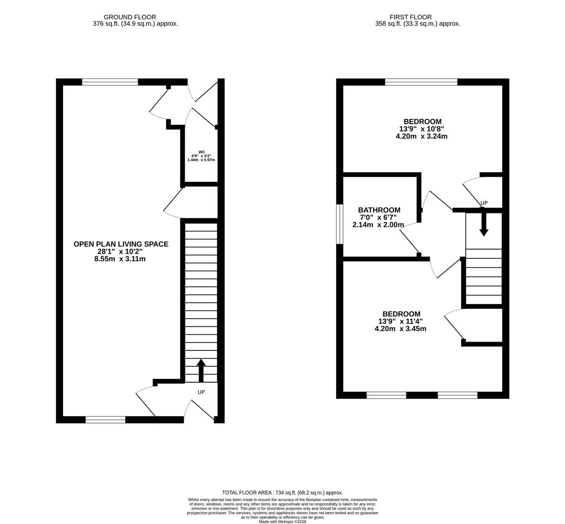 12, Brinklehurst Drive, Bexhill-On-Sea floorplan