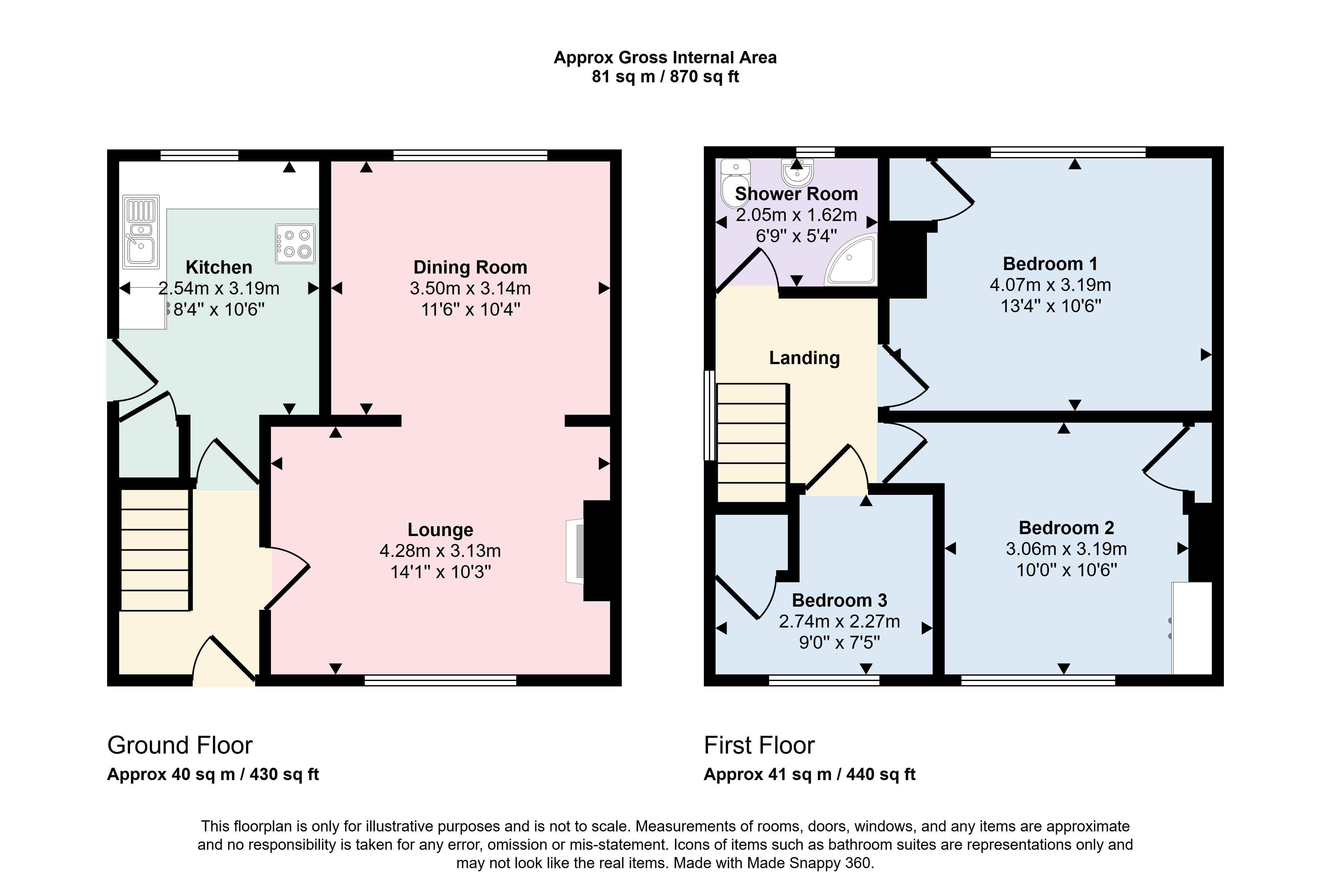 69, Greengarth, Cumbria floorplan