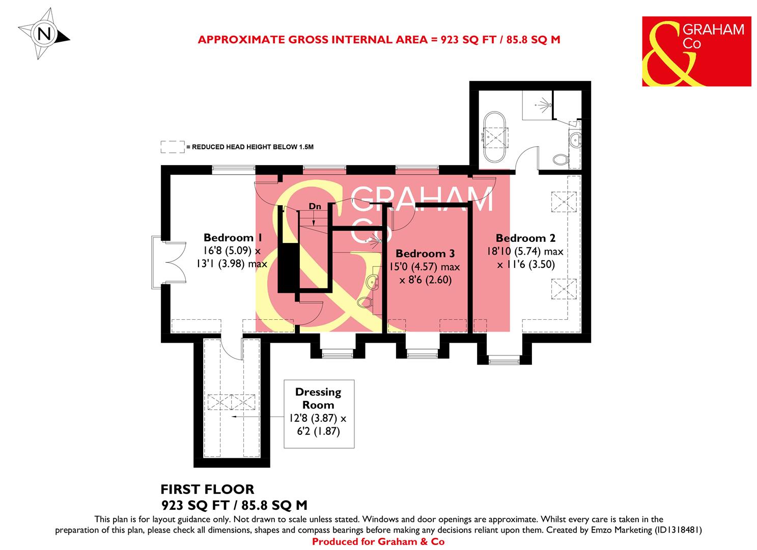 Endsleigh, Vinns Lane, Basingstoke floorplan