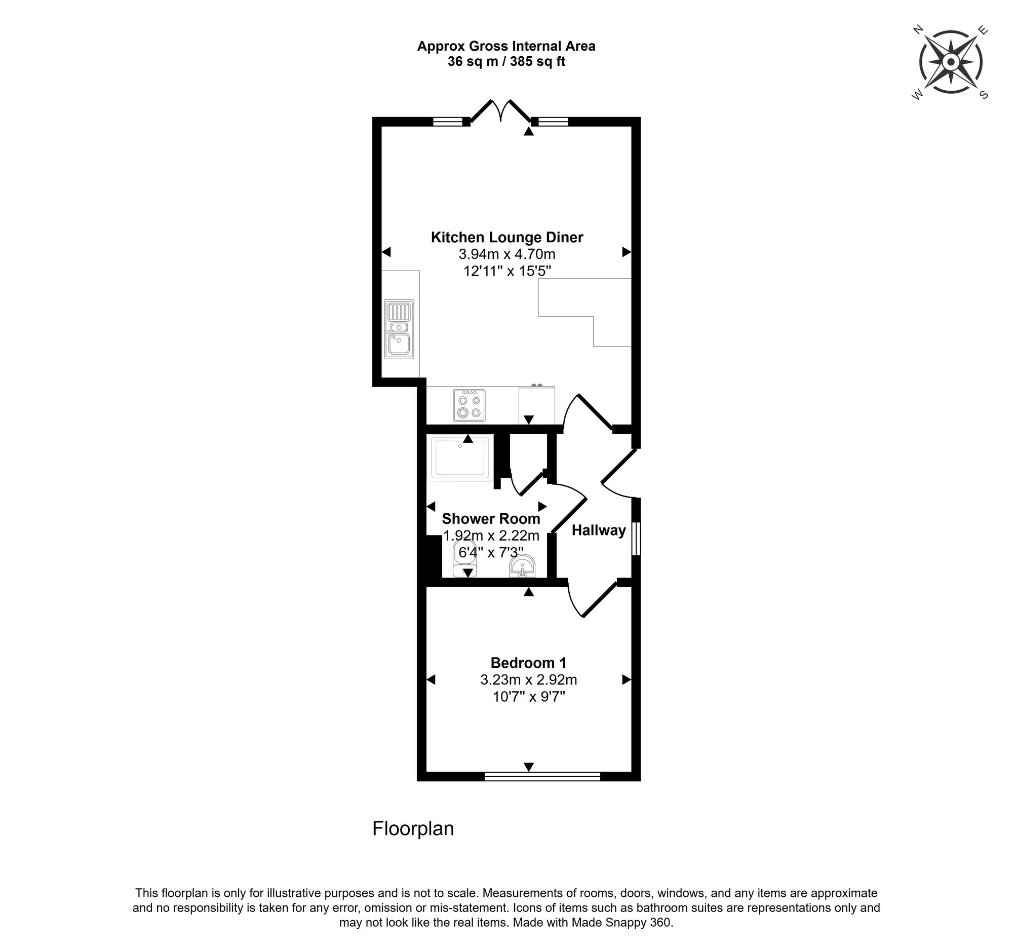 15 Groves Way, Chesham floorplan