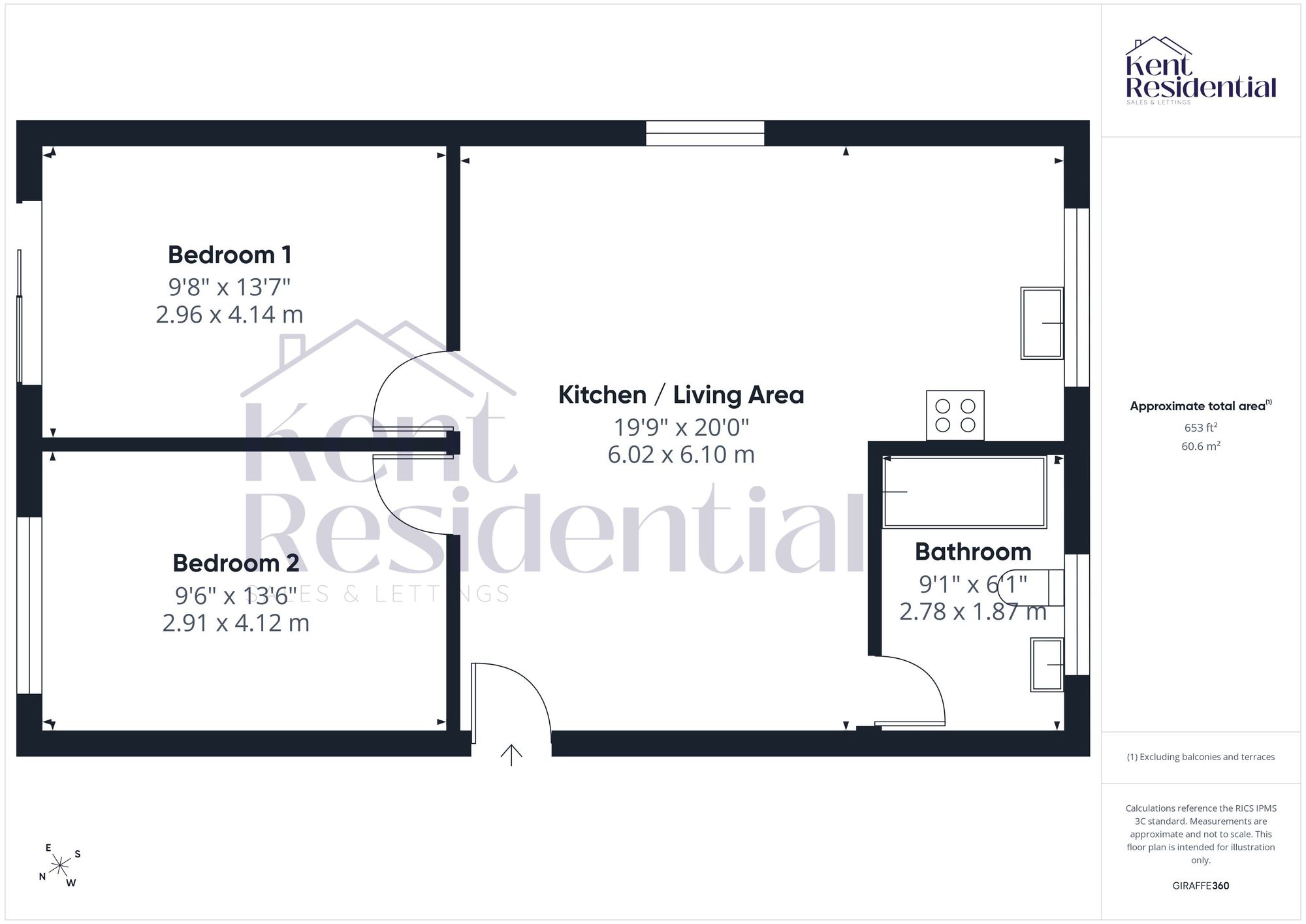 4d James Court Wing Road, Sheerness floorplan