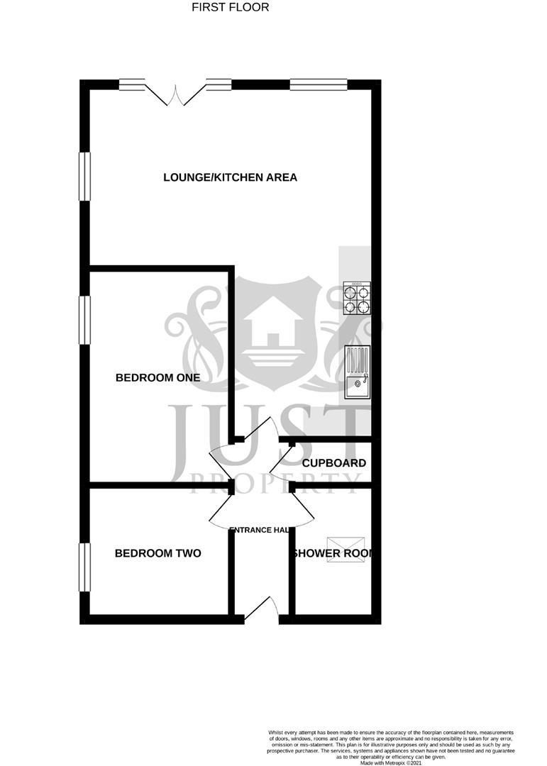 Flat 6 St Johns Court, ,, St Johns Road, St Leonards On Sea floorplan