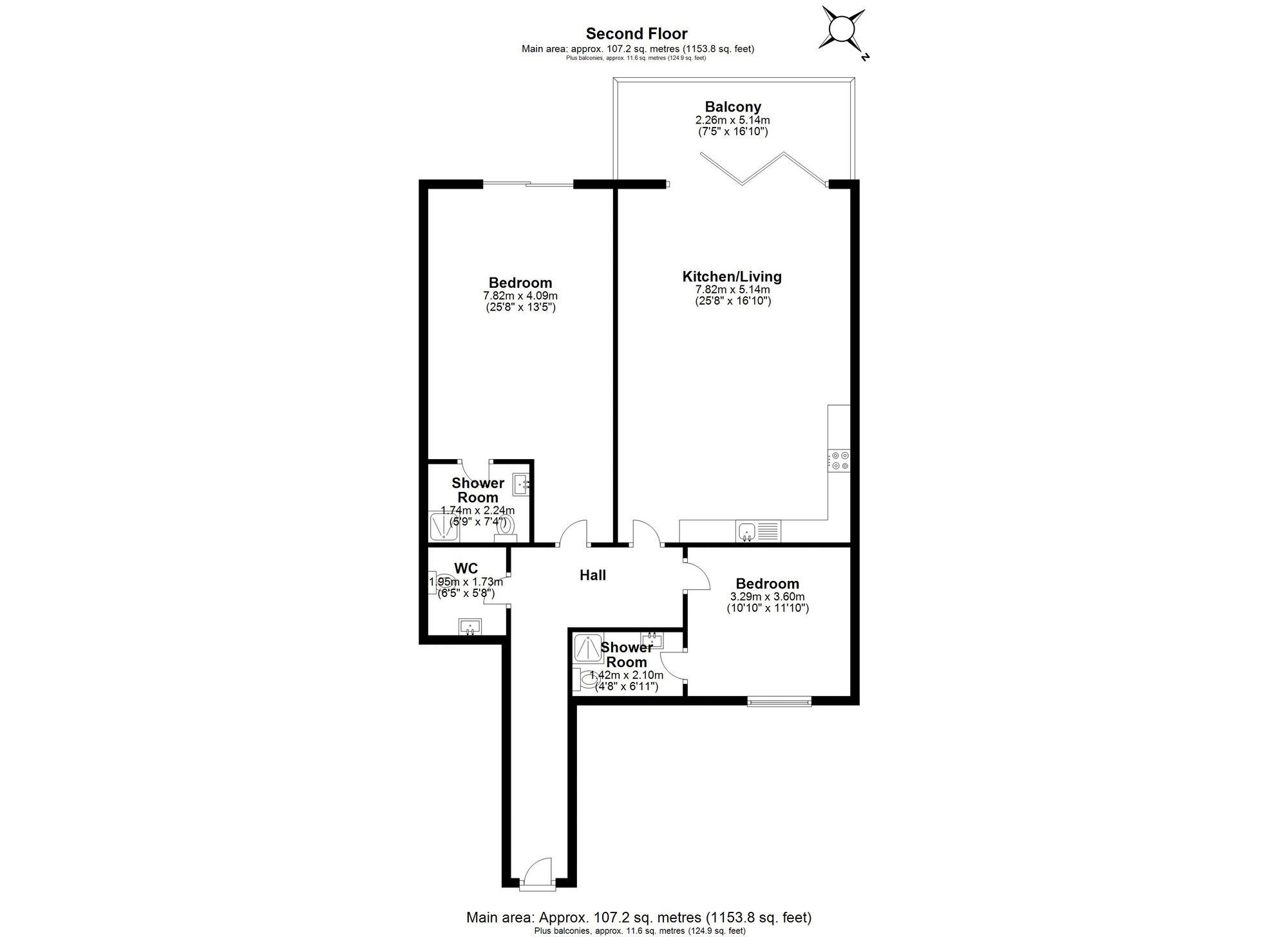 12 Impact House 181-185 High Road, Chigwell floorplan