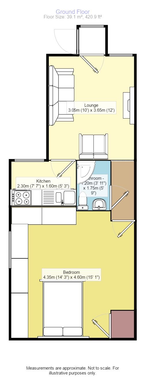 1 Bedrooms Flat to rent in Upper Grosvenor Road, Tunbridge Wells TN1
