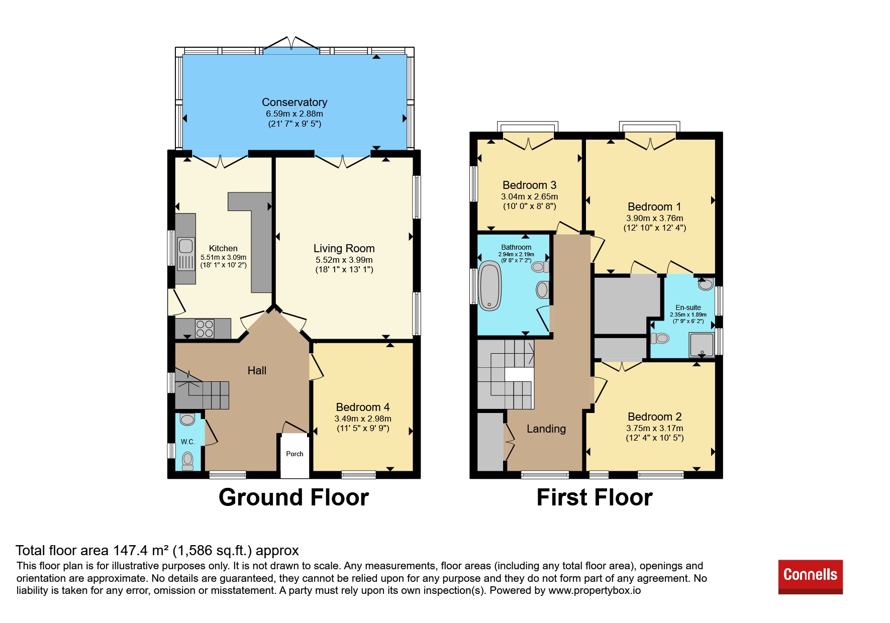 15, Heather Road, Bournemouth floorplan