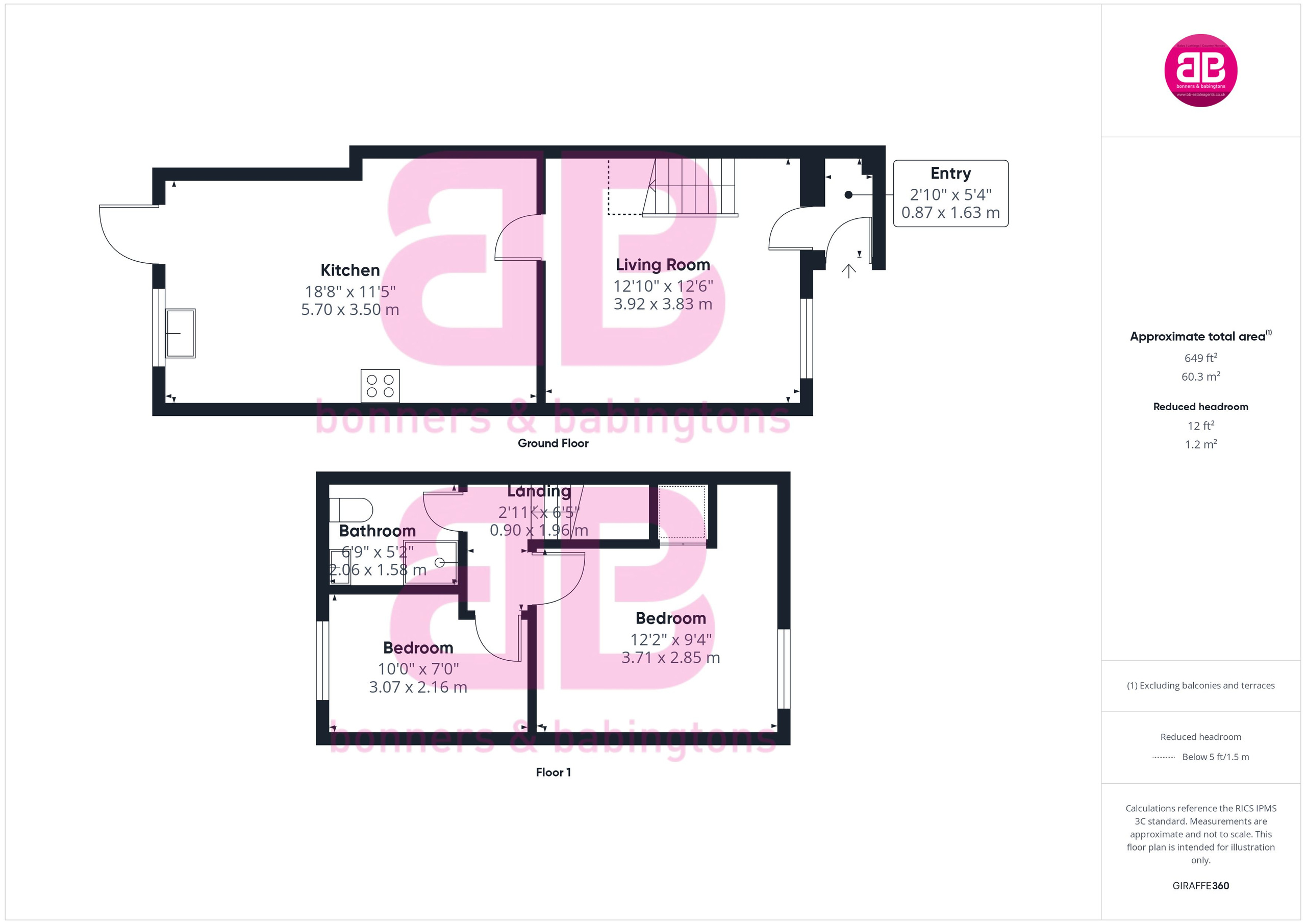 8 Barkus Way, High Wycombe floorplan