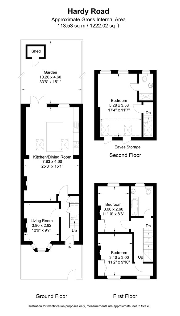 3 Bedrooms  to rent in Hardy Road, London SW19