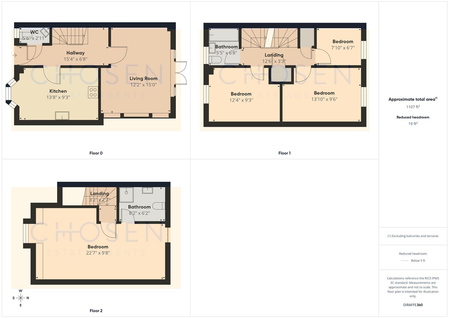 61, Spinners Road, Gloucester floorplan
