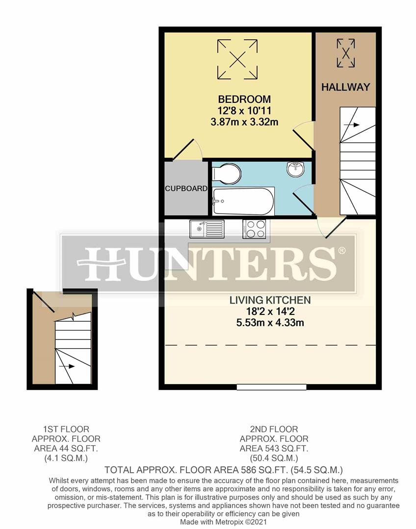 Flat 3, 23, Hookstone Road, Harrogate floorplan