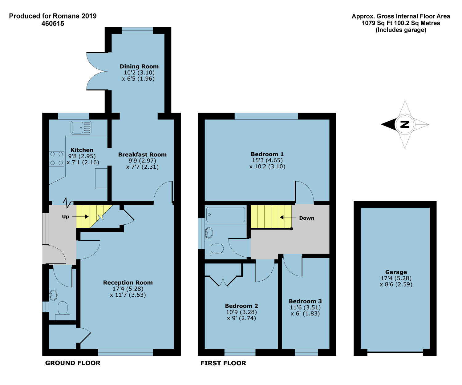 3 Bedrooms Semi-detached house for sale in Staplehurst, Bracknell, Berkshire RG12