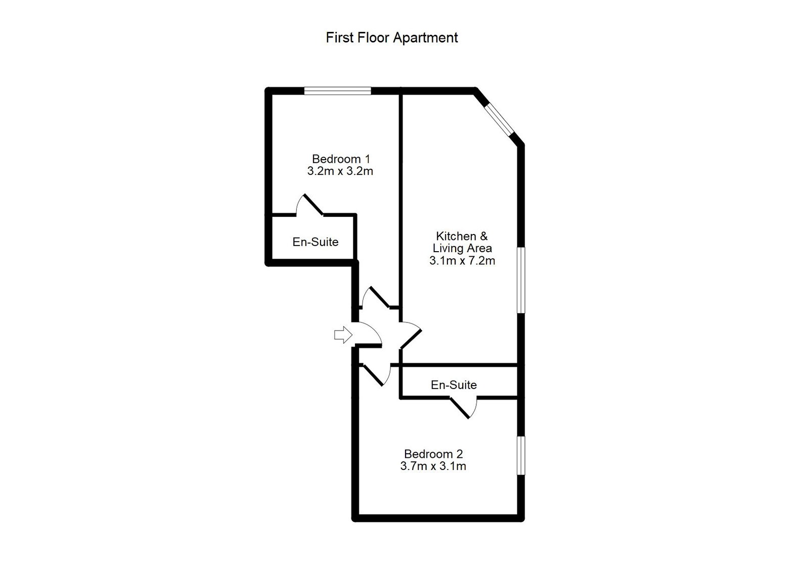 Old Dun Horse, 8,Flat 5, Dundee Lane, Bury floorplan
