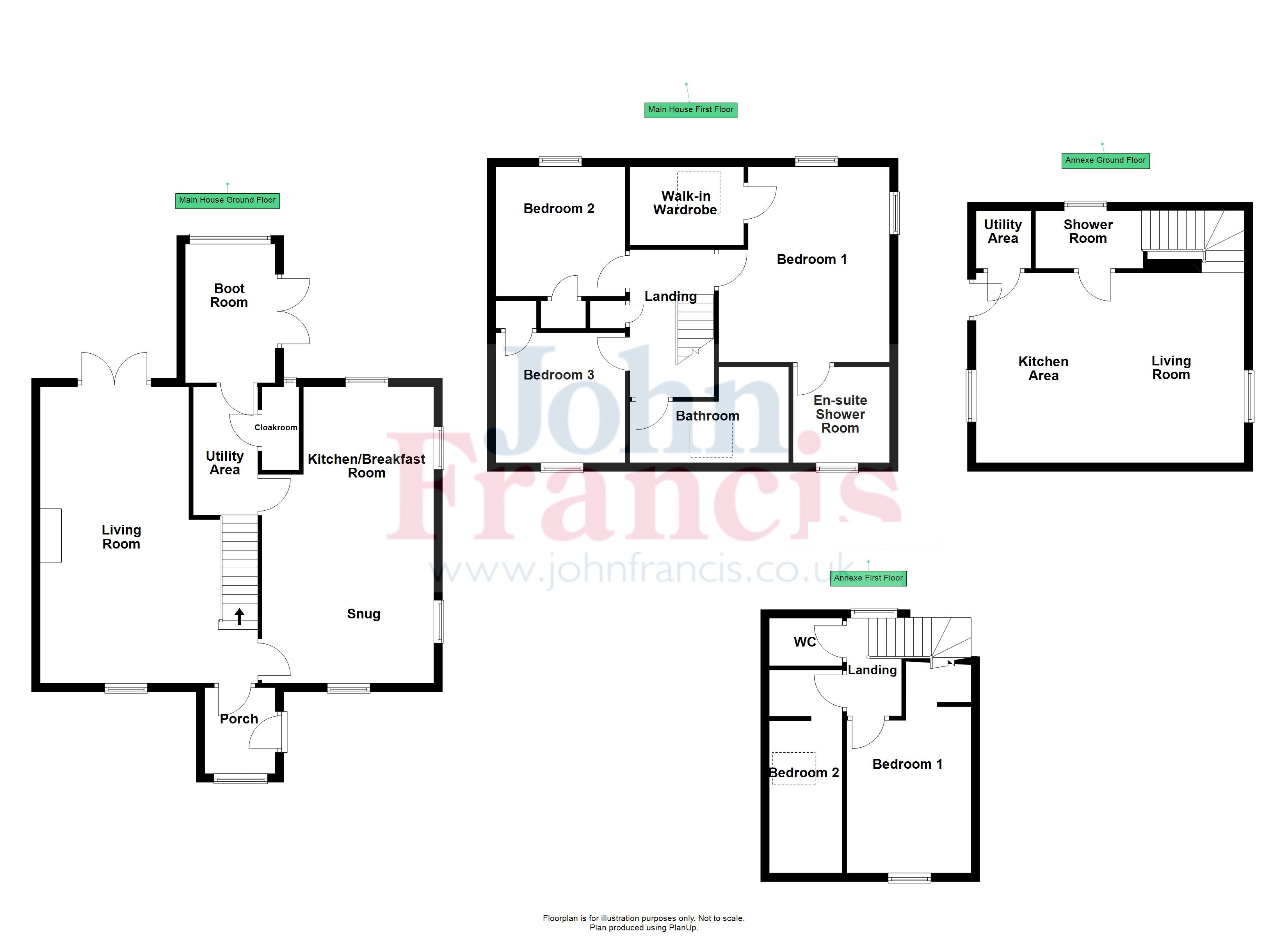 Moreston Cottage,, Hundleton, Pembrokeshire floorplan