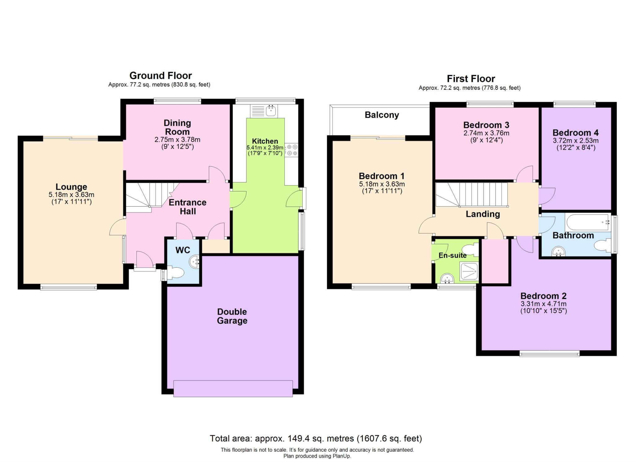 4 Bedrooms Detached house for sale in Fulmar Crescent, Boxmoor, Hemel Hempstead HP1