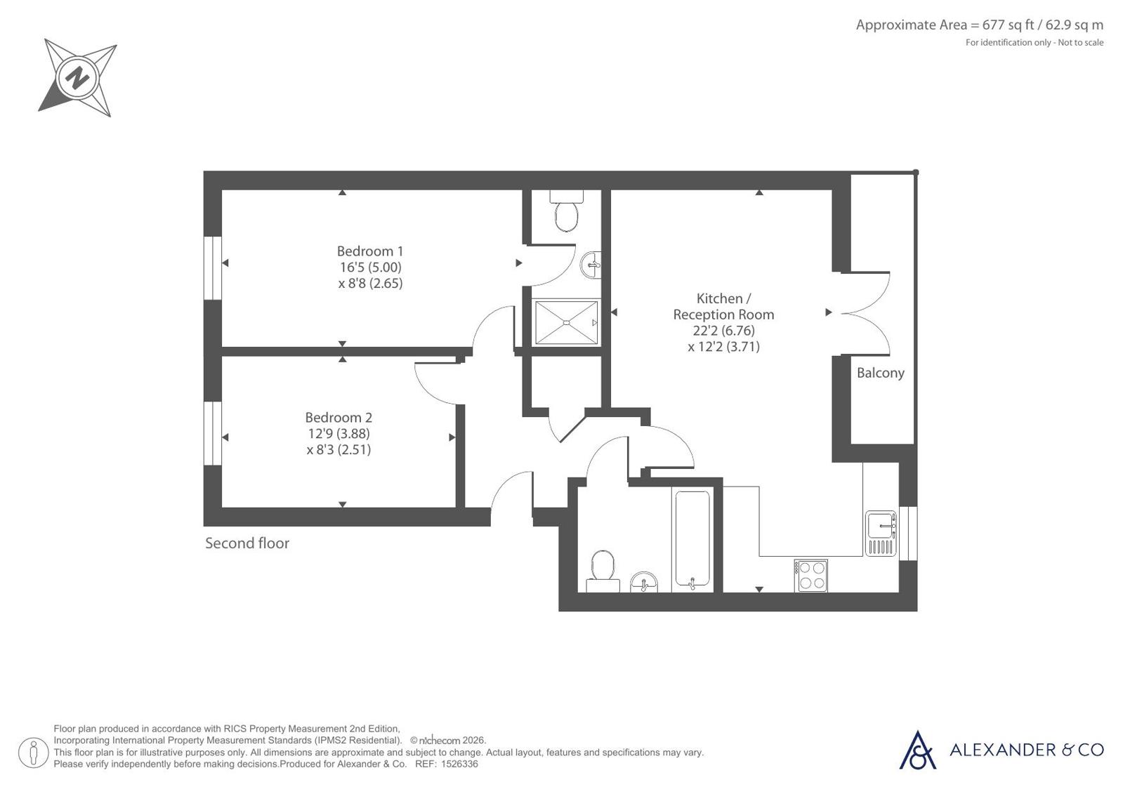 39, Stokers Close, Bedfordshire floorplan