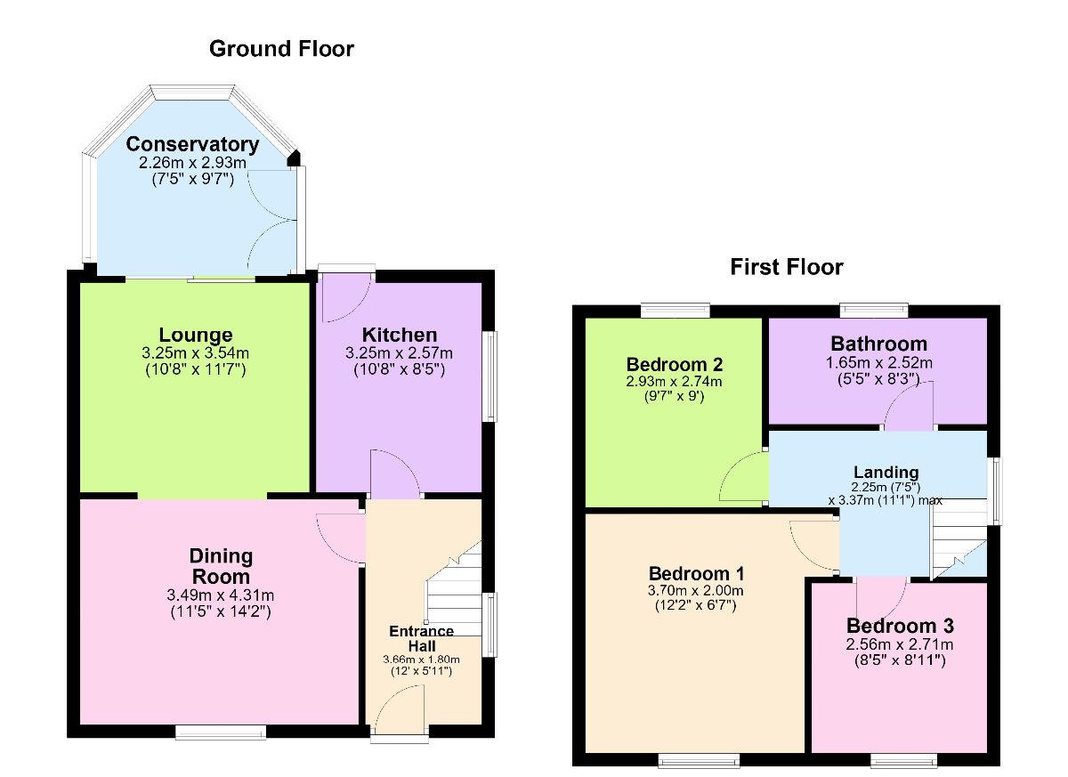 47 Buttermere Road, Bolton floorplan