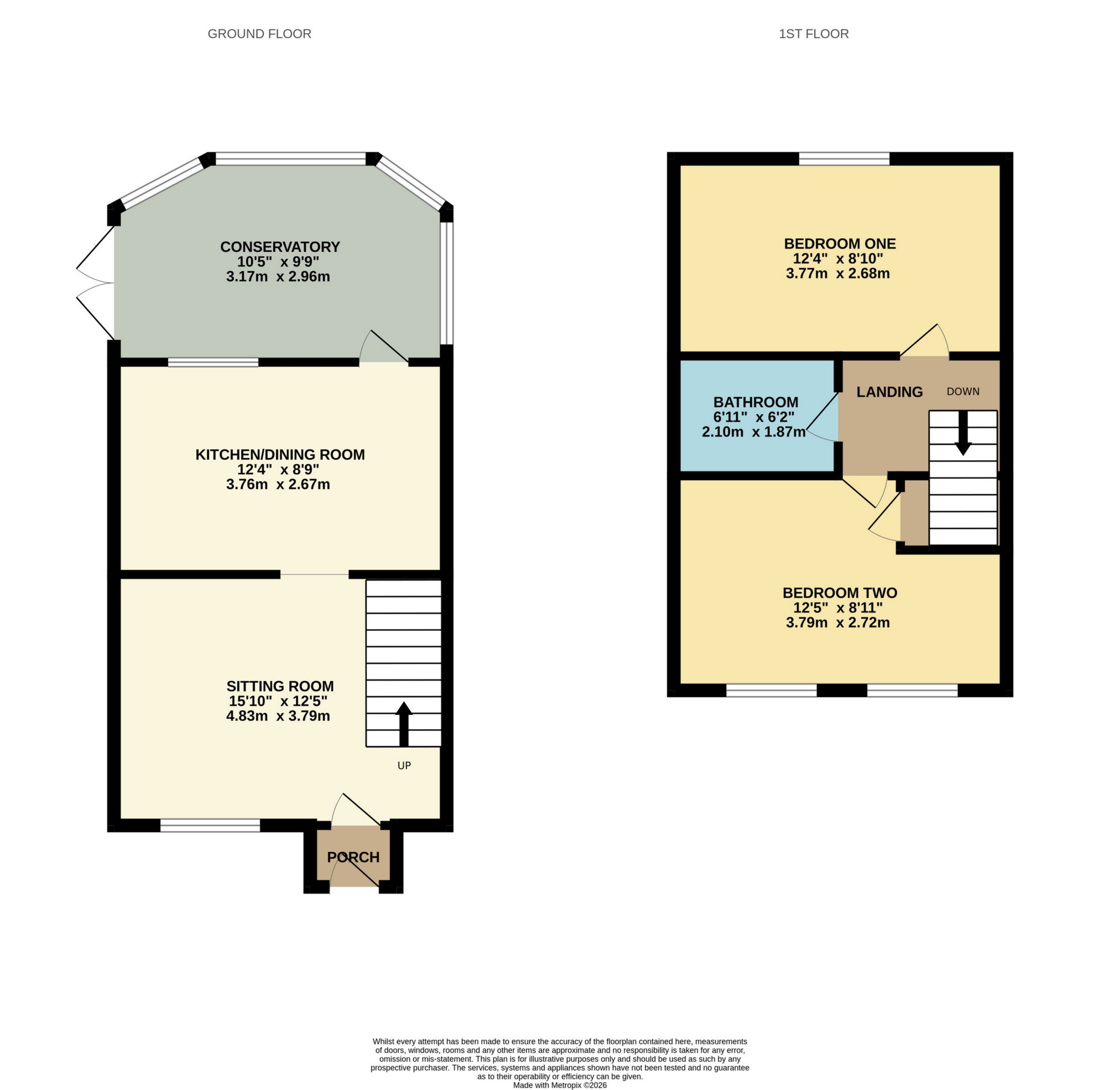 2, Thatcham Court, Yeovil floorplan
