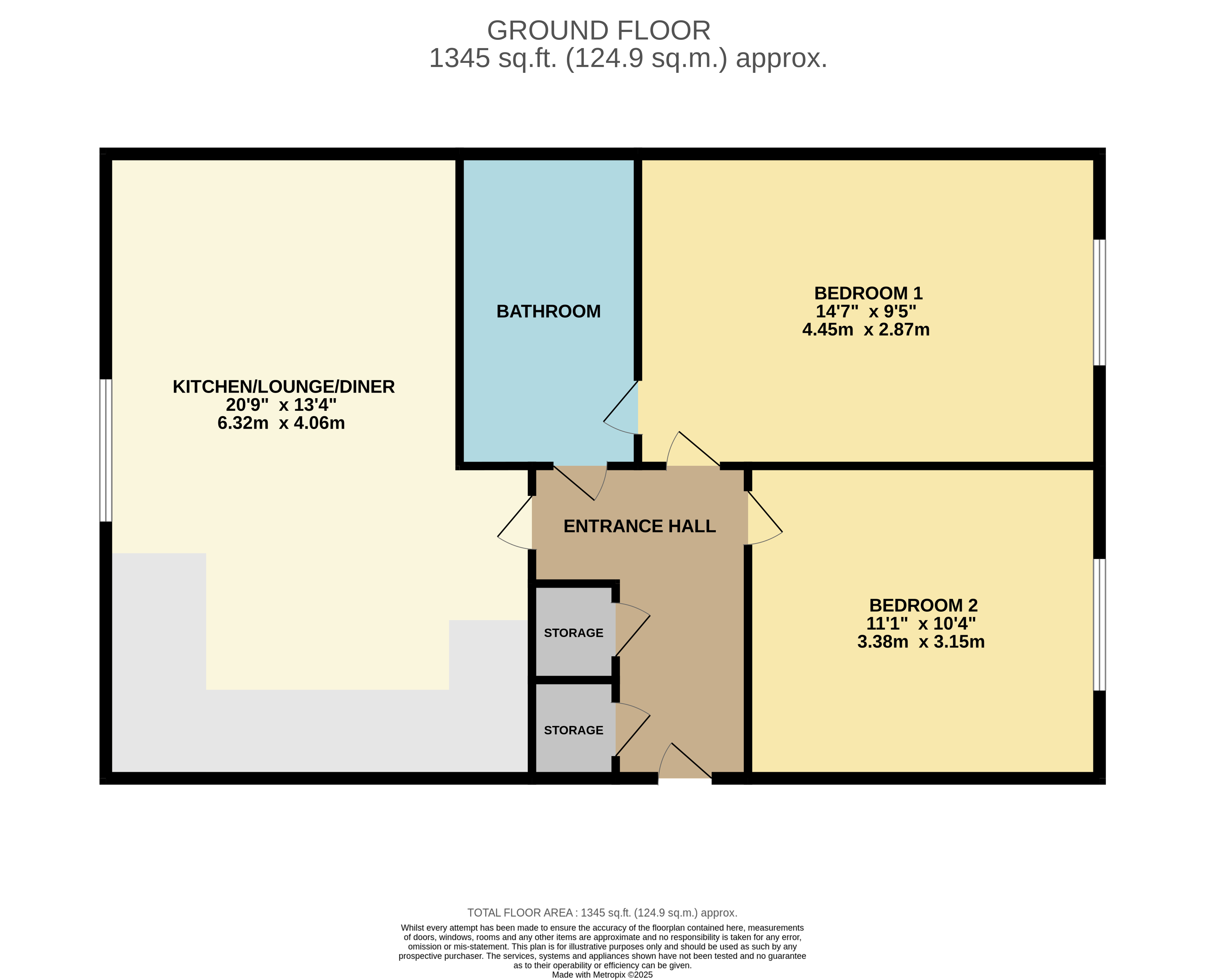 28, Hogarth Court, Halstead floorplan