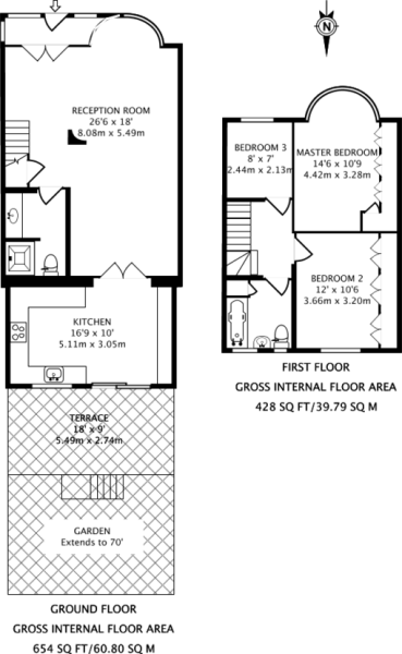 3 Bedrooms Terraced house for sale in Somervell Road, Harrow HA2