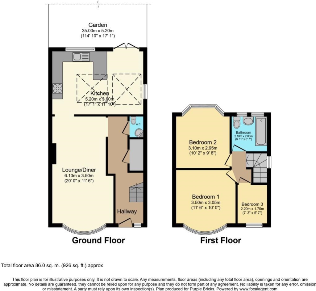 131, Donaldson Road, Shooters Hill floorplan